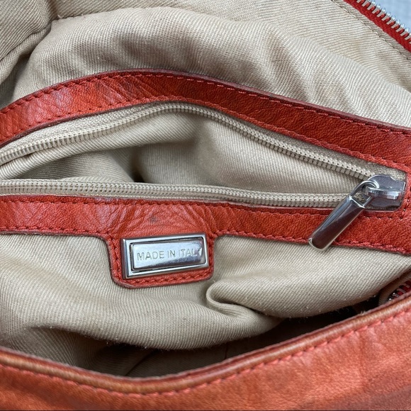 VINTAGE MARZIA Made in Italy GENUINE LEATHER HOBO Bag Purse - Picture 12 of 15